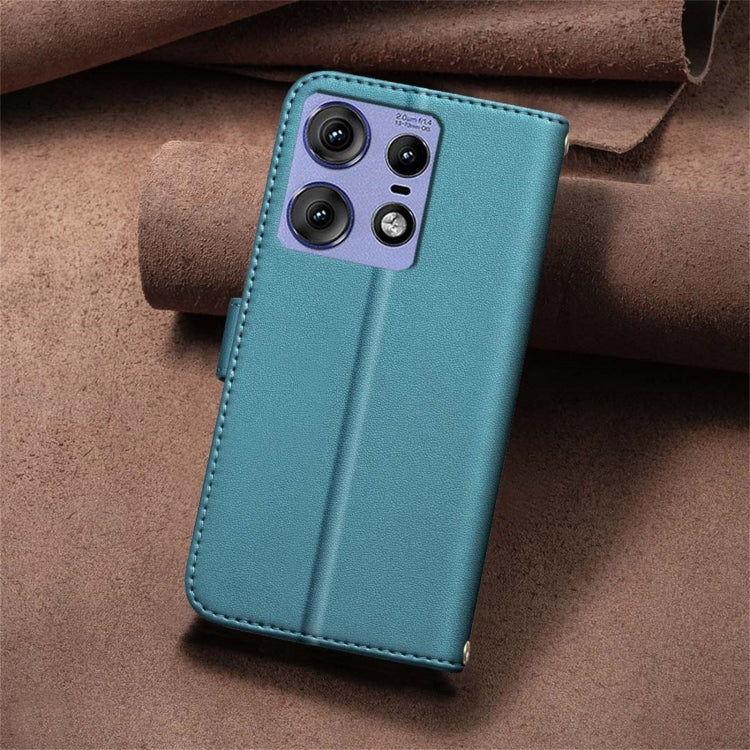 For Motorola Edge 50 Pro 5G Square Texture Leather Phone Case