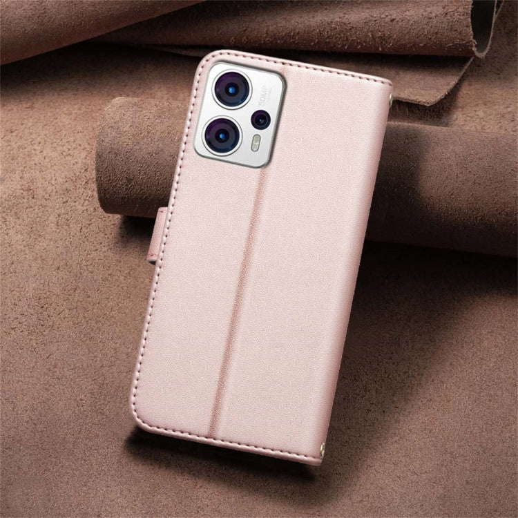 For Motorola Moto G13 4G / G23 4G / G53 5G Square Texture Leather Phone Case