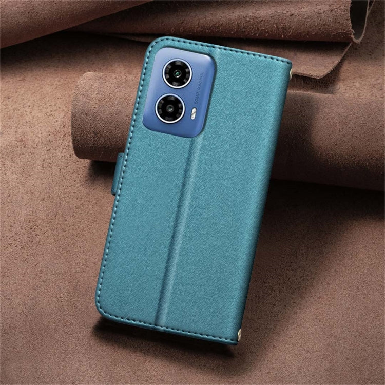 For Motorola Moto G34 5G / G45 5G Square Texture Leather Phone Case
