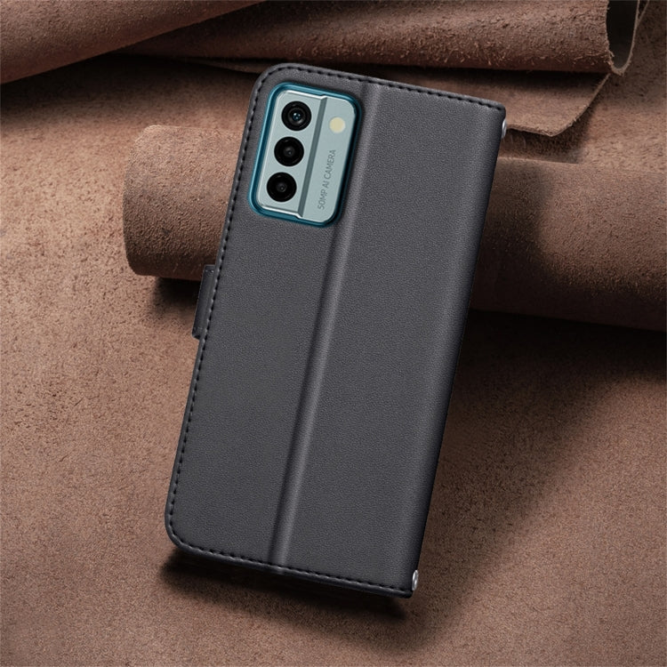 For Nokia G22 Square Texture Leather Phone Case
