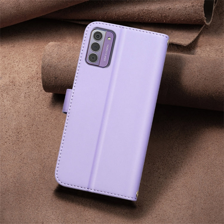For Nokia G42 / G310 Square Texture Leather Phone Case