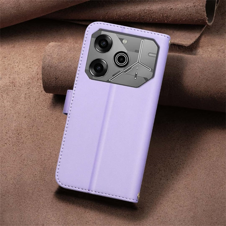 For Tecno Pova 6 / 6 Pro 5G Square Texture Leather Phone Case