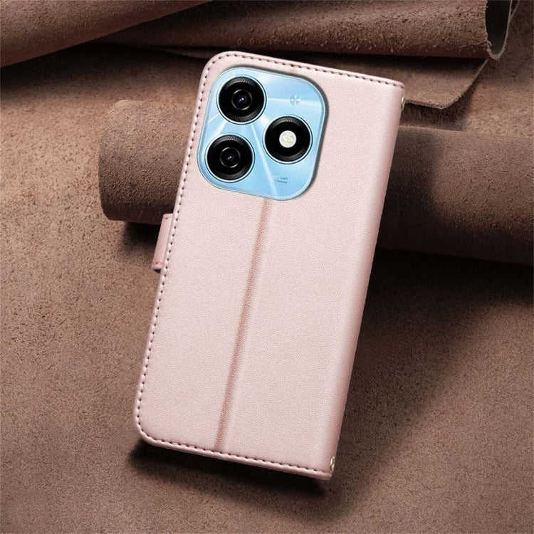 For Tecno Spark 20 Square Texture Leather Phone Case