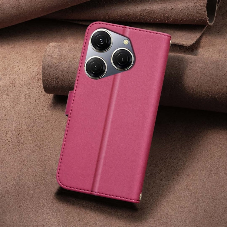 For Tecno Spark 20 Pro Square Texture Leather Phone Case