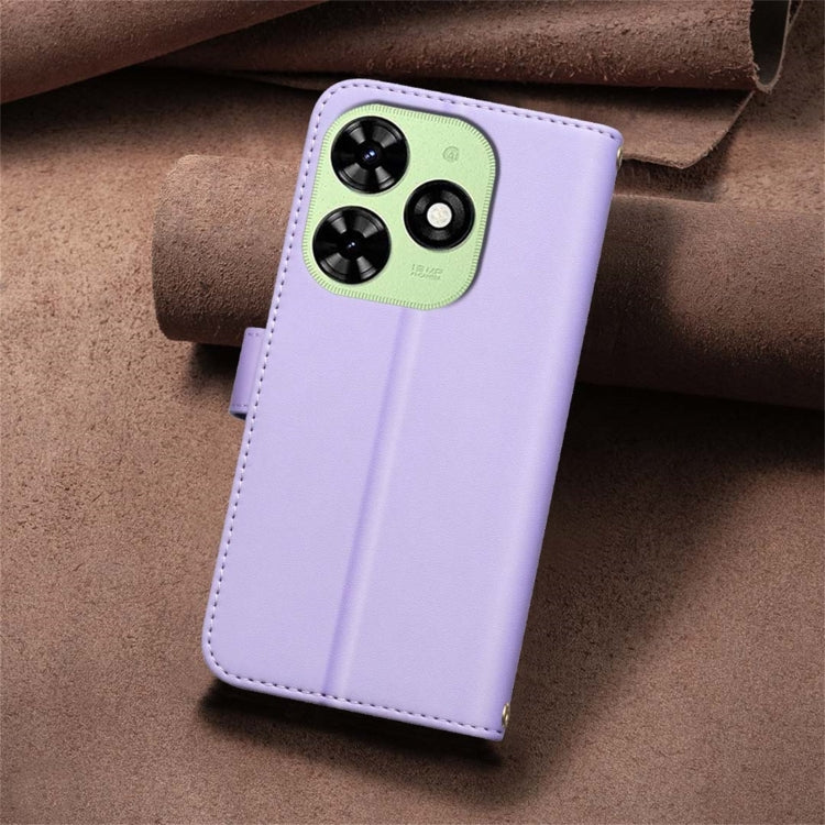 For Tecno Spark Go 2024 / 20C / Pop 8 Square Texture Leather Phone Case
