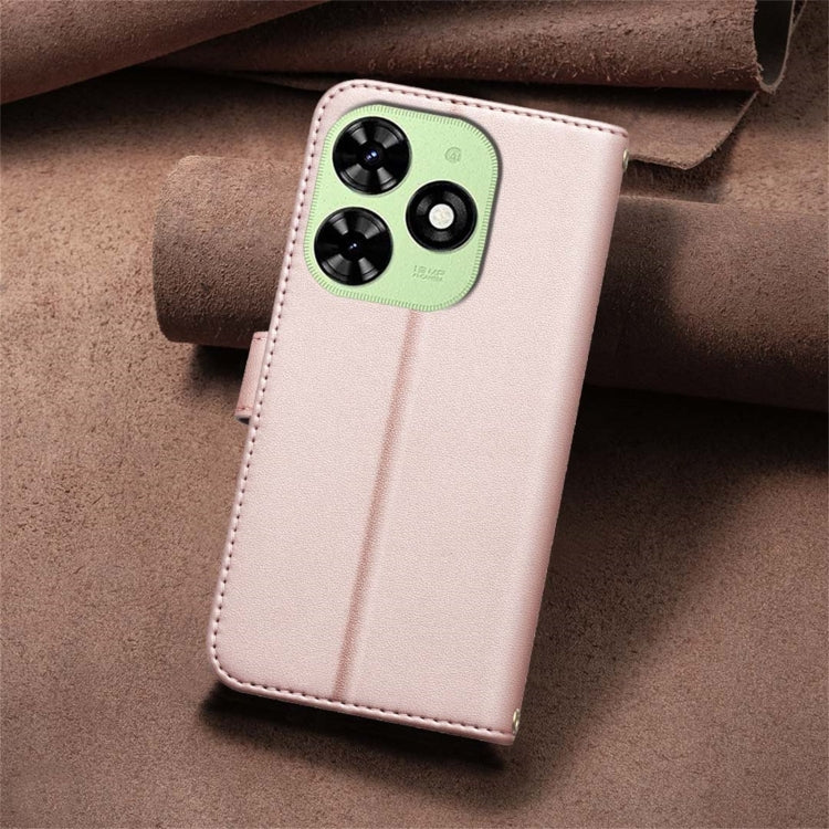 For Tecno Spark Go 2024 / 20C / Pop 8 Square Texture Leather Phone Case