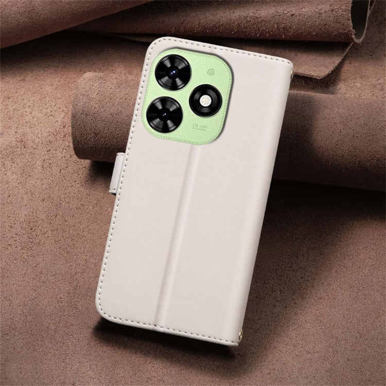 For Tecno Spark Go 2024 / 20C / Pop 8 Square Texture Leather Phone Case