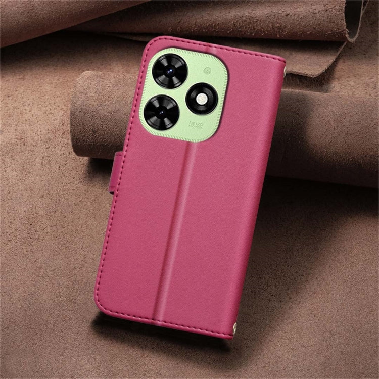 For Tecno Spark Go 2024 / 20C / Pop 8 Square Texture Leather Phone Case