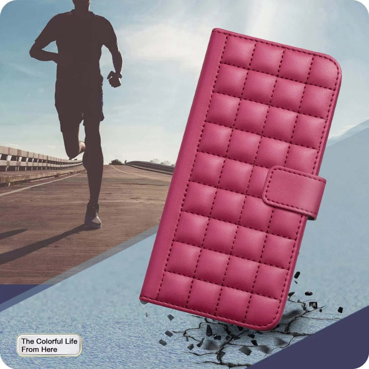 For vivo Y27 4G Square Texture Leather Phone Case