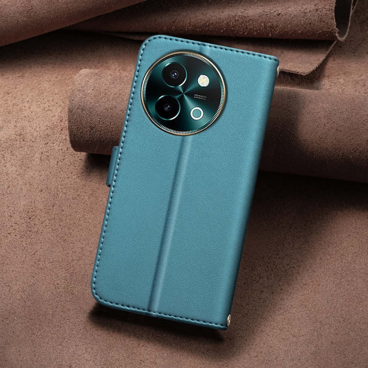 For vivo Y38 5G / Y200i 5G Square Texture Leather Phone Case