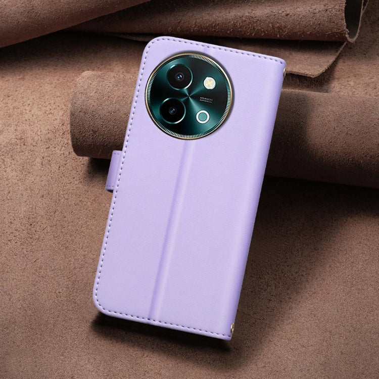 For vivo Y38 5G / Y200i 5G Square Texture Leather Phone Case