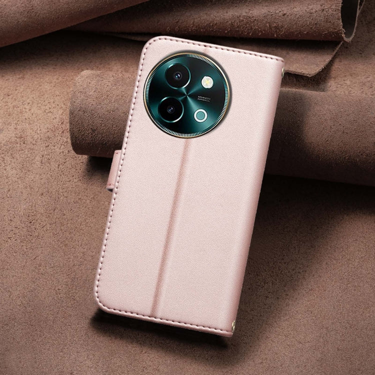For vivo Y38 5G / Y200i 5G Square Texture Leather Phone Case