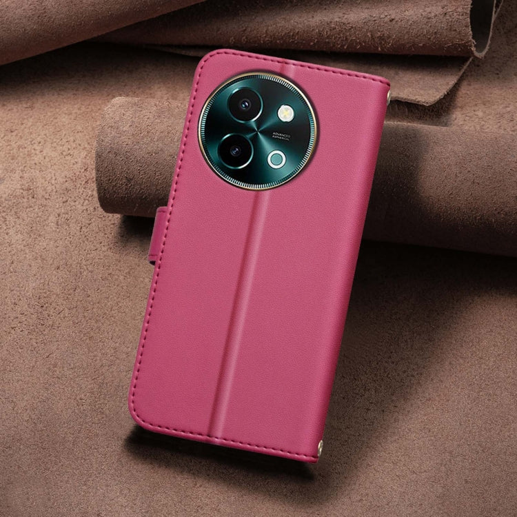 For vivo Y38 5G / Y200i 5G Square Texture Leather Phone Case