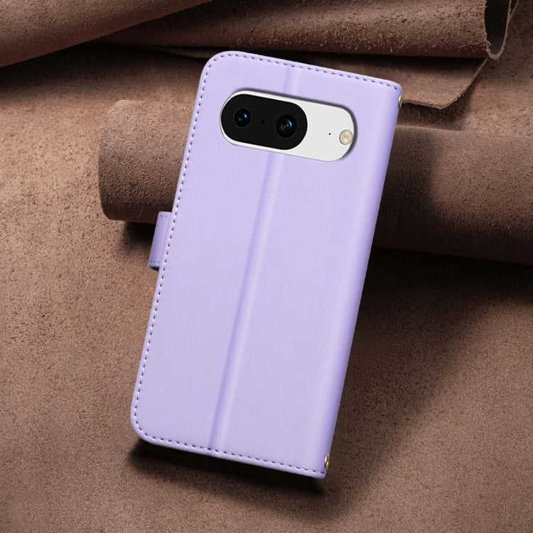 For Google Pixel 8 Square Texture Leather Phone Case