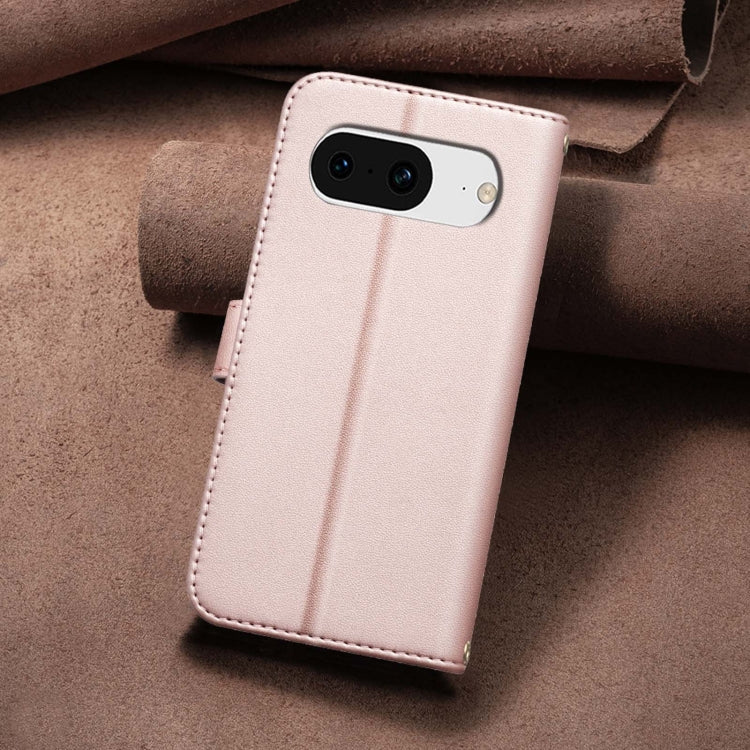 For Google Pixel 8 Square Texture Leather Phone Case