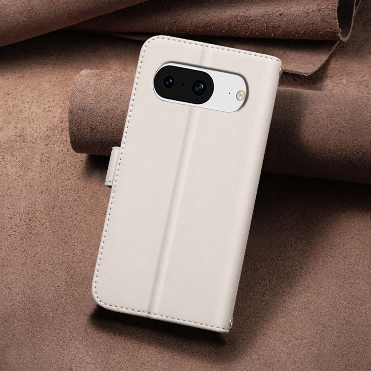 For Google Pixel 8 Square Texture Leather Phone Case