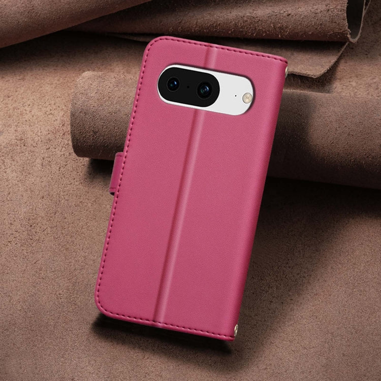 For Google Pixel 8 Square Texture Leather Phone Case