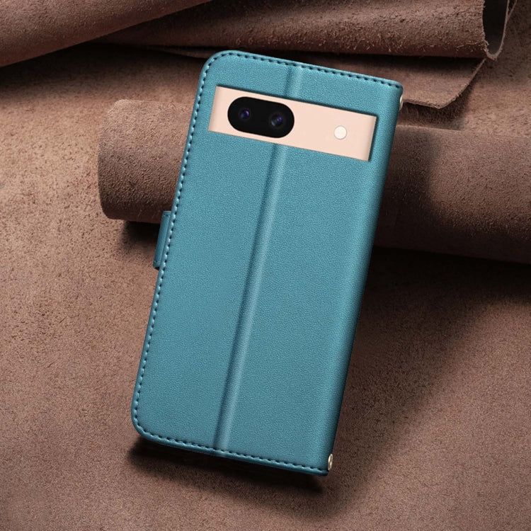 For Google Pixel 8a Square Texture Leather Phone Case