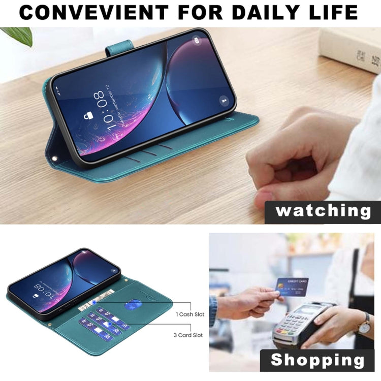 For Google Pixel 8 Pro Square Texture Leather Phone Case