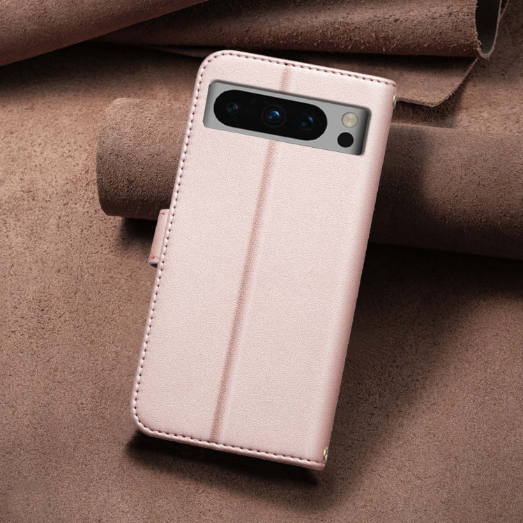 For Google Pixel 8 Pro Square Texture Leather Phone Case