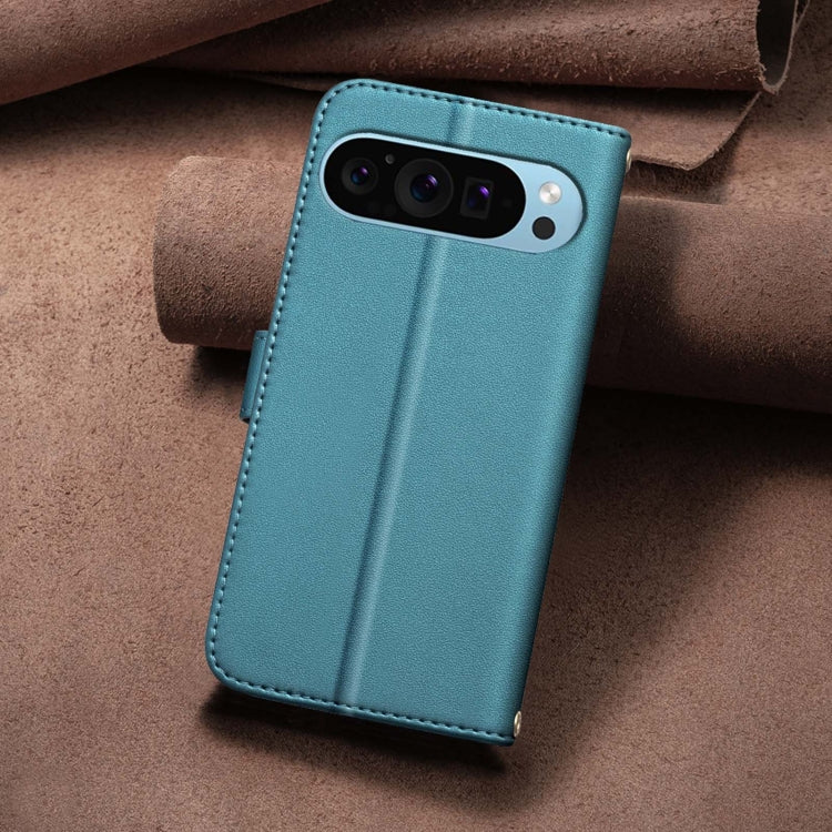 For Google Pixel 9 Square Texture Leather Phone Case