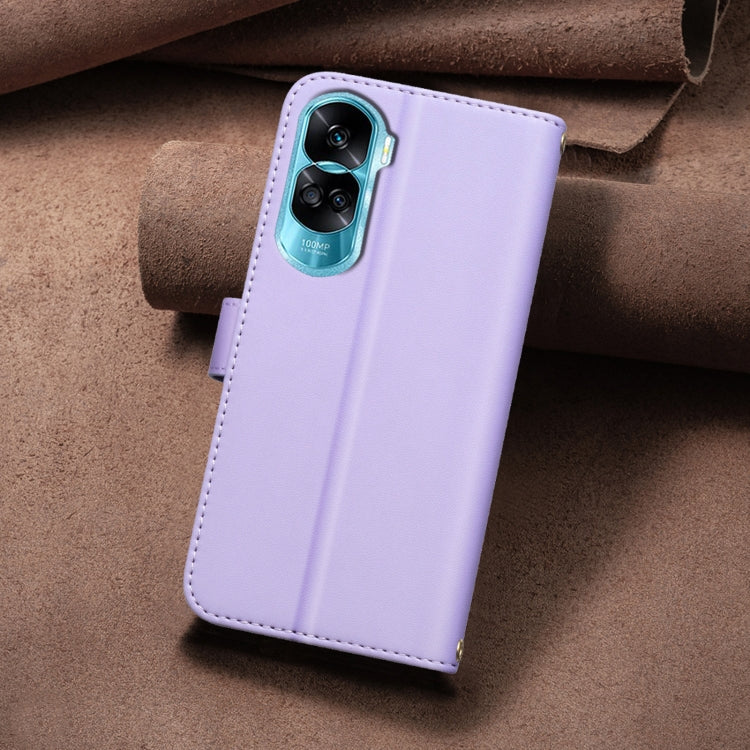 For Honor 90 Lite / X50i Square Texture Leather Phone Case