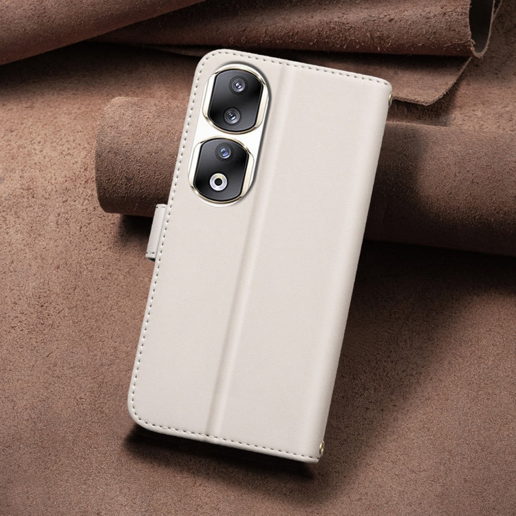 For Honor 90 Pro Square Texture Leather Phone Case