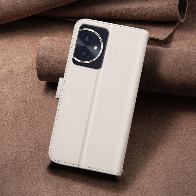 For Honor 100 Square Texture Leather Phone Case