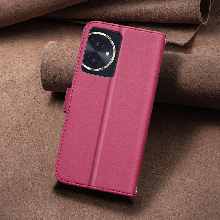 For Honor 100 Square Texture Leather Phone Case