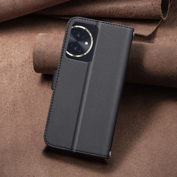 For Honor 100 Square Texture Leather Phone Case