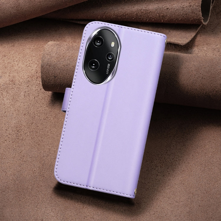 For Honor 100 Pro Square Texture Leather Phone Case