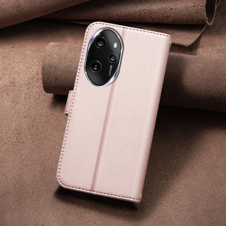 For Honor 100 Pro Square Texture Leather Phone Case