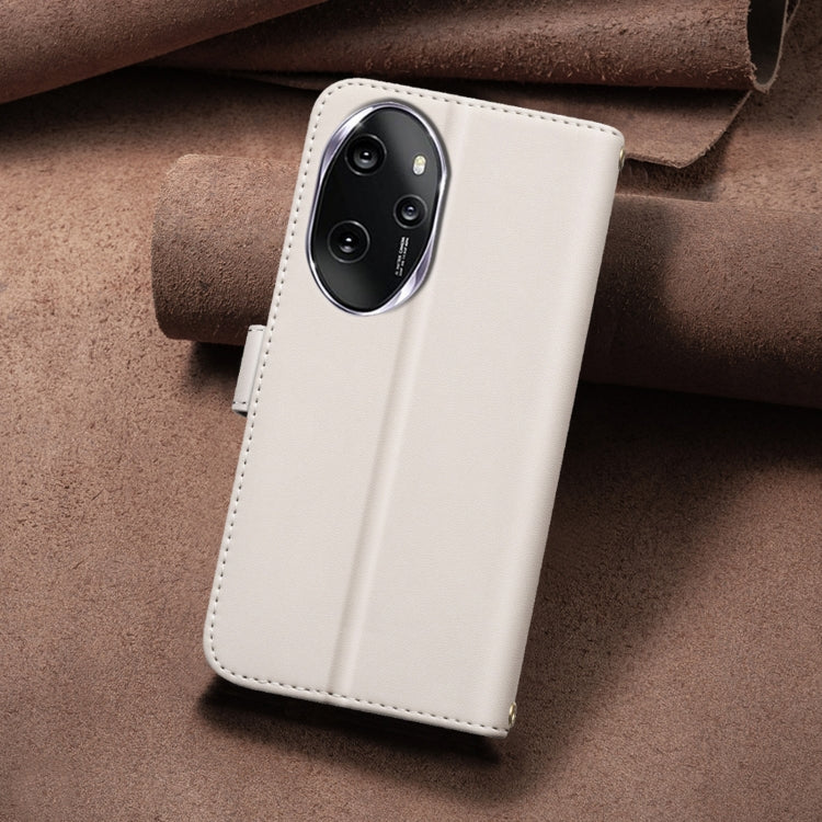 For Honor 100 Pro Square Texture Leather Phone Case