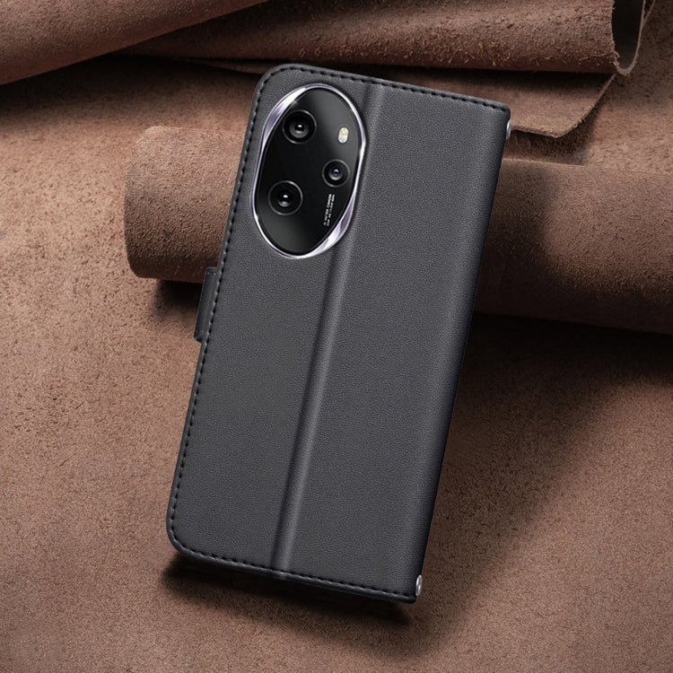 For Honor 100 Pro Square Texture Leather Phone Case
