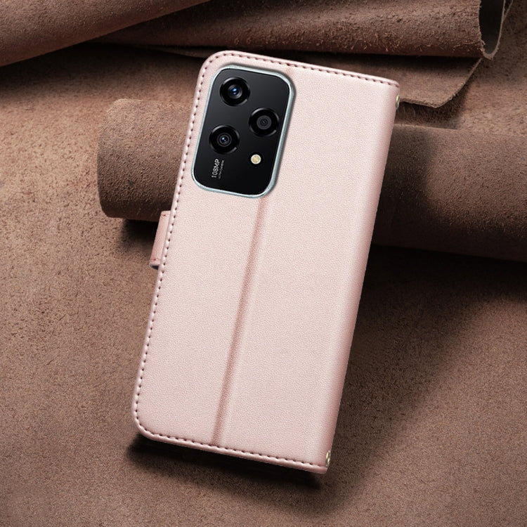 For Honor 200 Lite Global Square Texture Leather Phone Case