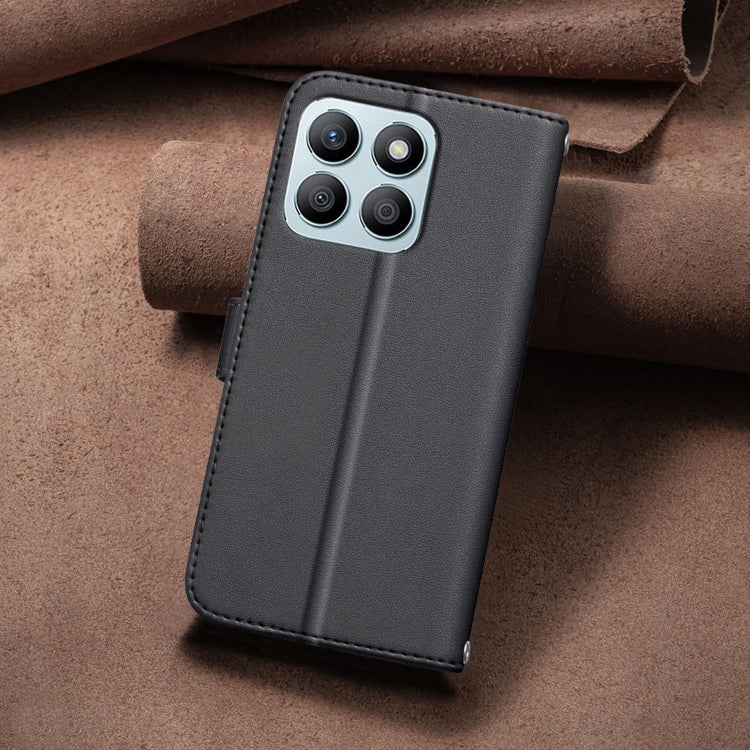 For Honor X8b Square Texture Leather Phone Case