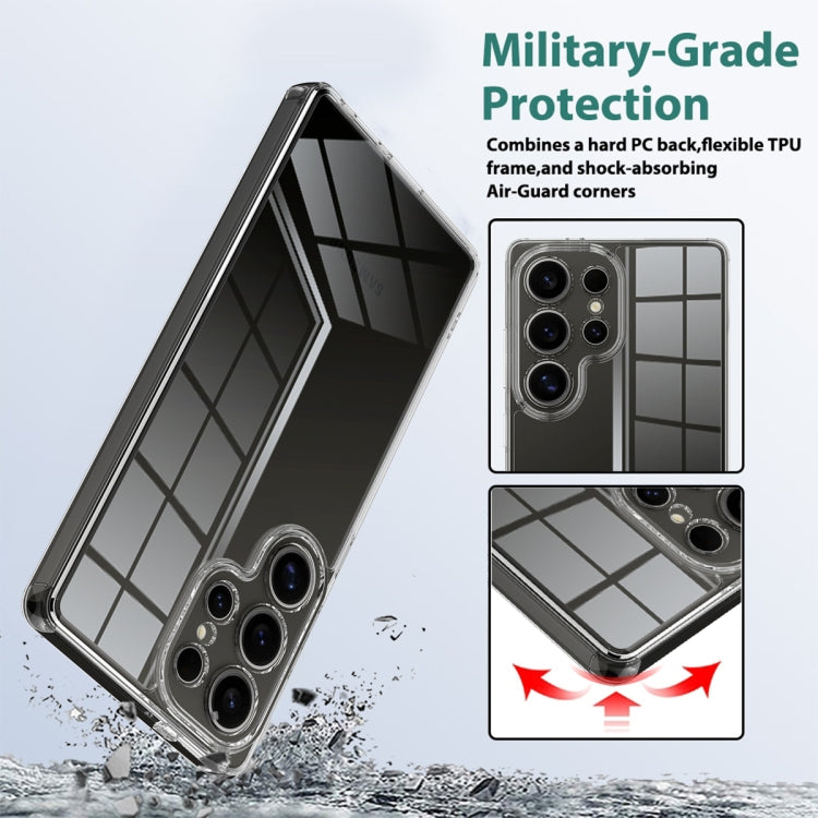 For Samsung Galaxy S25 Ultra 5G Scratchproof Acrylic TPU Phone Case - Transparent