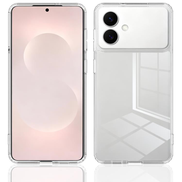 For Samsung Galaxy S26 Edge 5G Scratchproof Acrylic TPU Phone Case - Transparent
