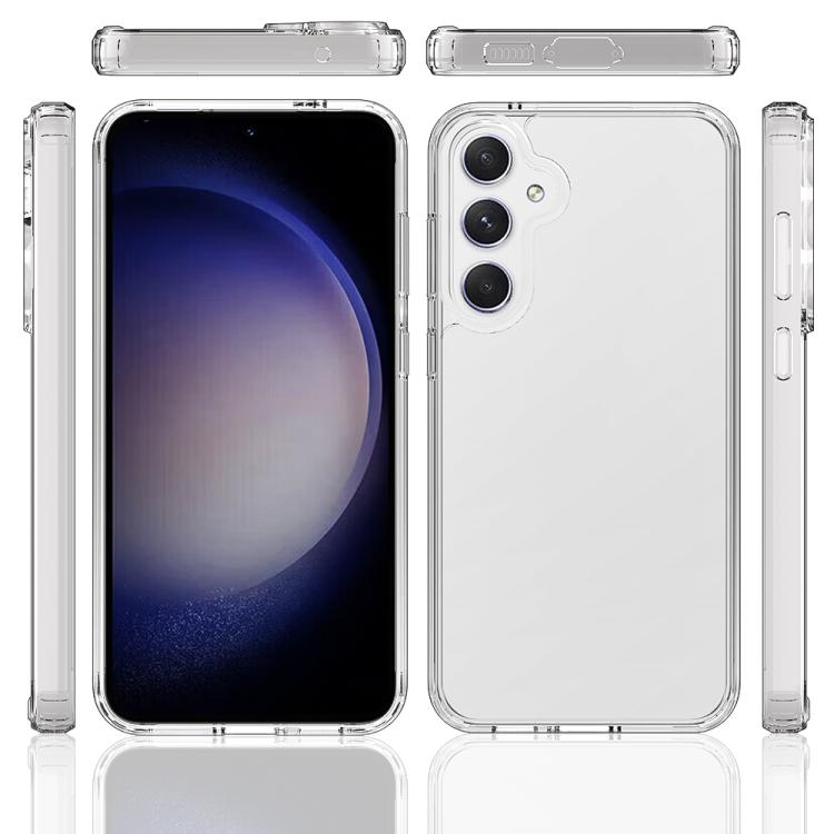 For Samsung Galaxy S26+ 5G Scratchproof Acrylic TPU Phone Case - Transparent