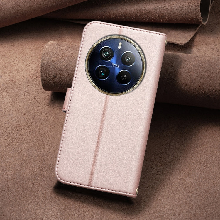 For Realme 12 Pro 5G / 12 Pro+ 5G Global Square Texture Leather Phone Case