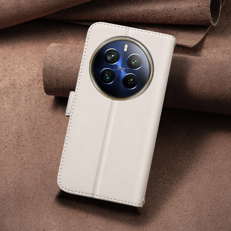 For Realme 12 Pro 5G / 12 Pro+ 5G Global Square Texture Leather Phone Case