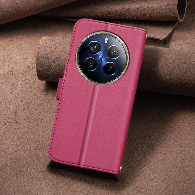 For Realme 12 Pro 5G / 12 Pro+ 5G Global Square Texture Leather Phone Case