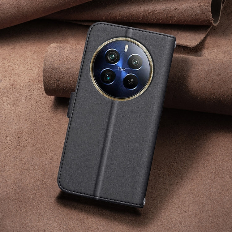 For Realme 12 Pro 5G / 12 Pro+ 5G Global Square Texture Leather Phone Case
