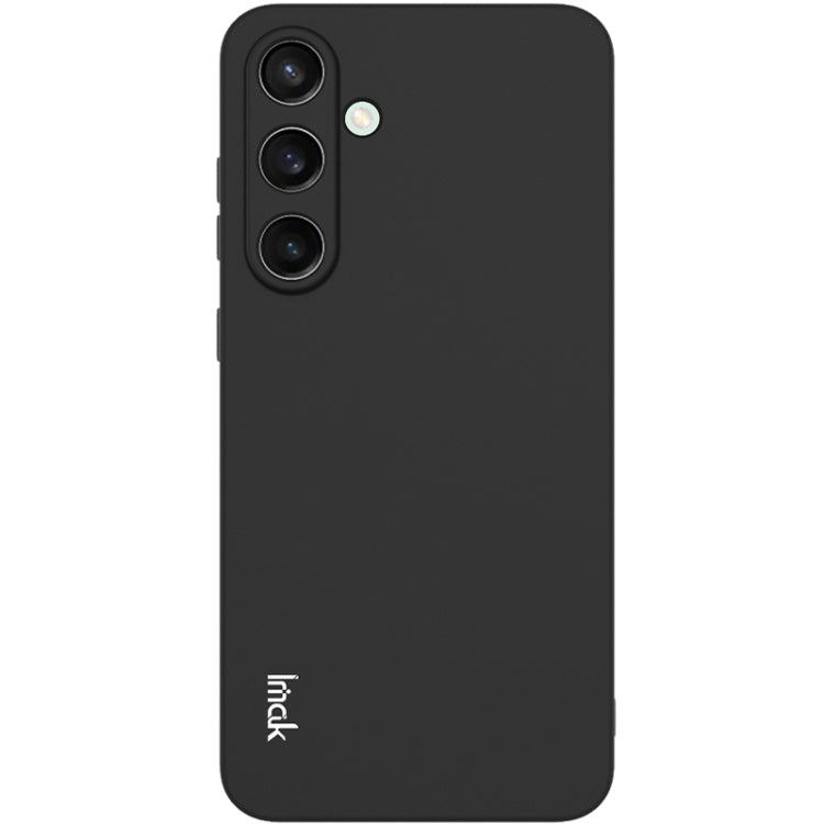 For Samsung Galaxy S24 FE 5G imak UC-3 Series Shockproof Frosted TPU Phone Case - Black