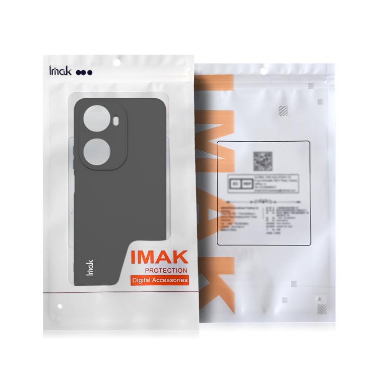 For Samsung Galaxy S26 5G imak UC-3 Series Shockproof Frosted TPU Phone Case - Black