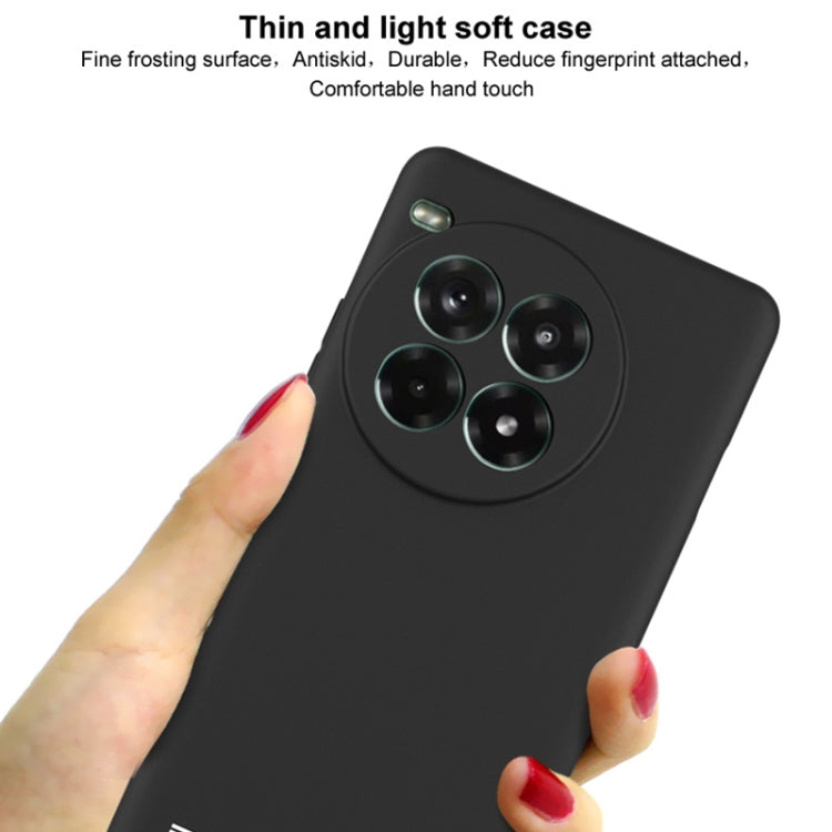 For OnePlus Ace 3 Pro IMAK UC-3 Series Shockproof Frosted TPU Phone Case - Black