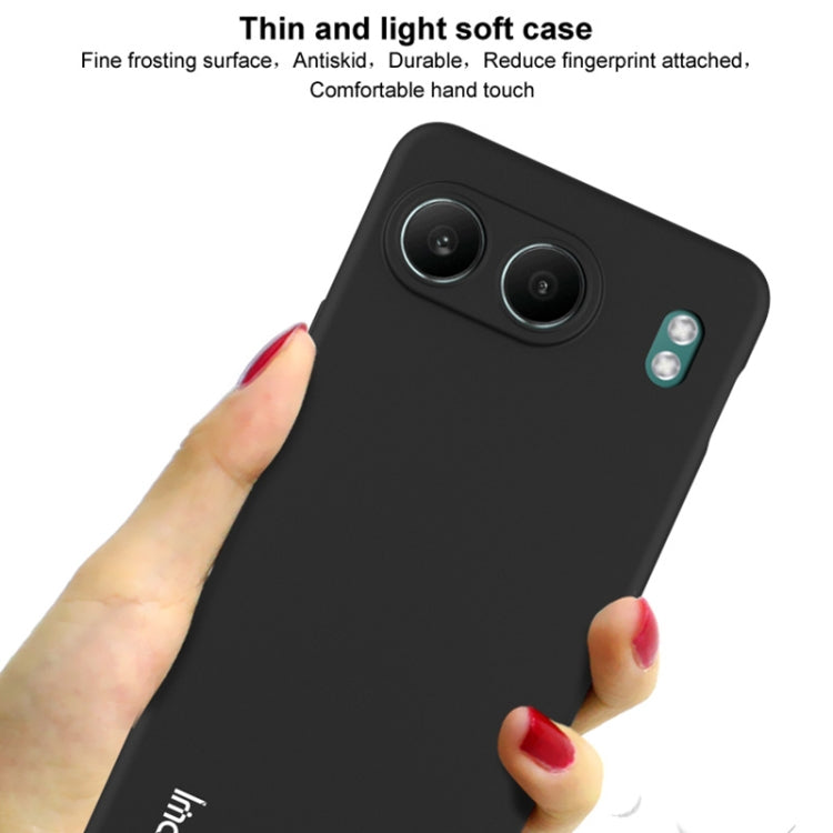 For OnePlus Nord 4 IMAK UC-3 Series Shockproof Frosted TPU Phone Case - Black