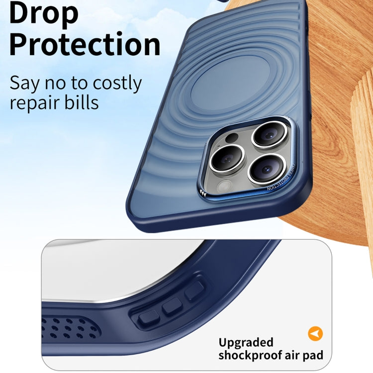 For iPhone 14 Acrylic Skin Feel Corrugated Phone Case