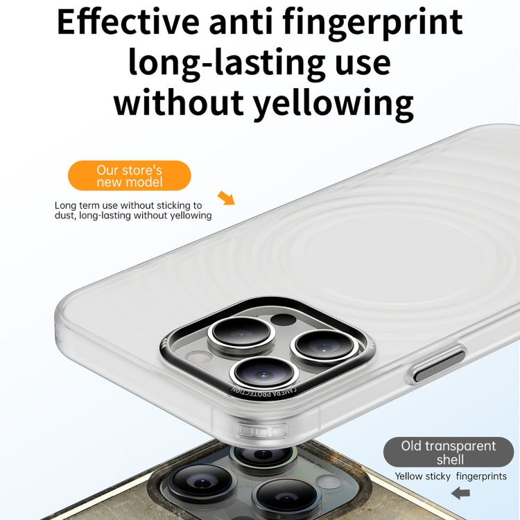 For iPhone 14 Acrylic Skin Feel Corrugated Phone Case