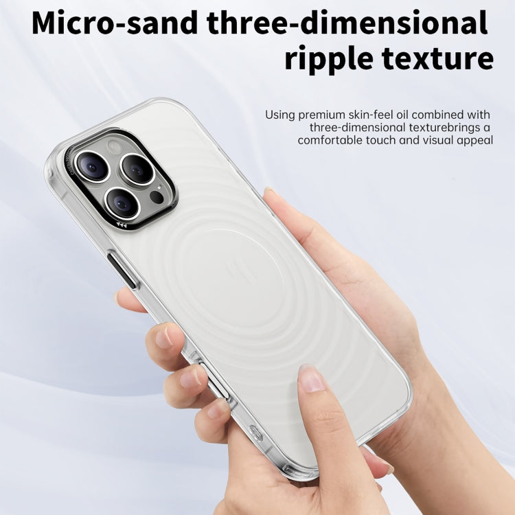For iPhone 13 Acrylic Skin Feel Corrugated Phone Case